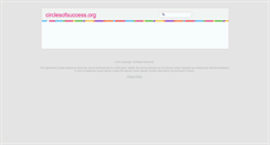 Desktop Screenshot of circlesofsuccess.org